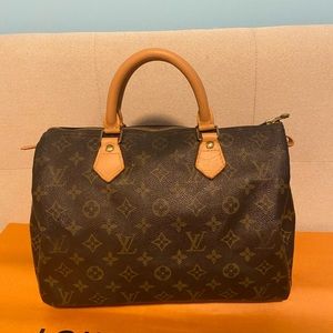 Authentic Louis Vuitton speedy 30 monogram